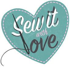 SEW IT WITH LOVE I Sewing classes, workshops, courses, London Logo