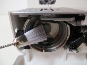 How to clean a front loading sewing machine