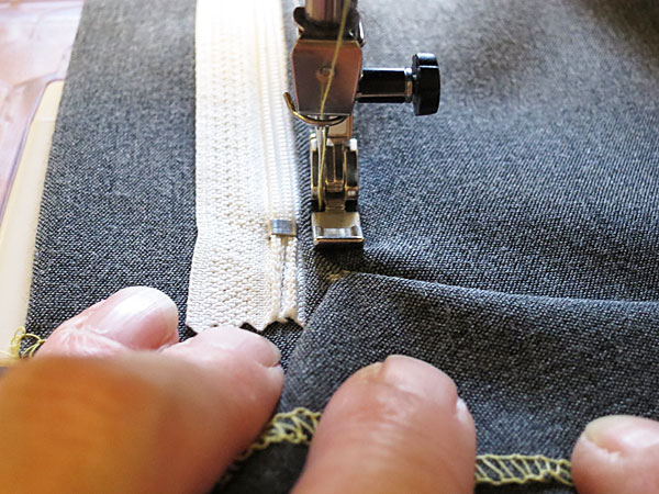 how to sew a fly front zip