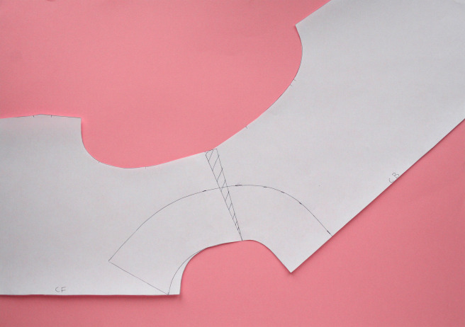 Pattern construction for Peter Pan Collar