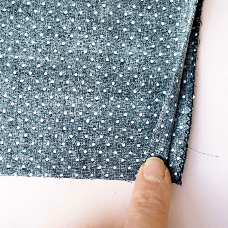 How to Add a Piped Hem to Pyjama Bottoms