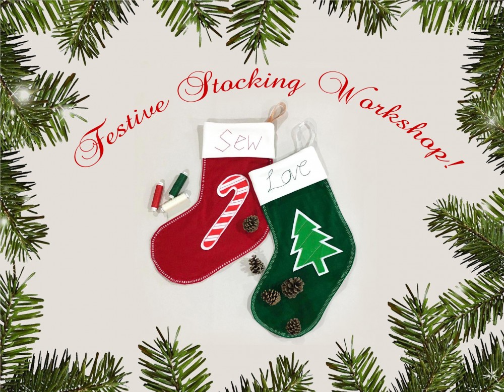 Stocking banner copy 2 SEW IT WITH LOVE I Sewing classes,